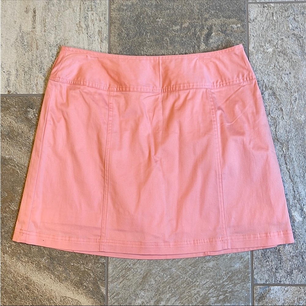 🌹🌹 “St. John’s Bay” Soft Coral Pink Stretch Skort size 10